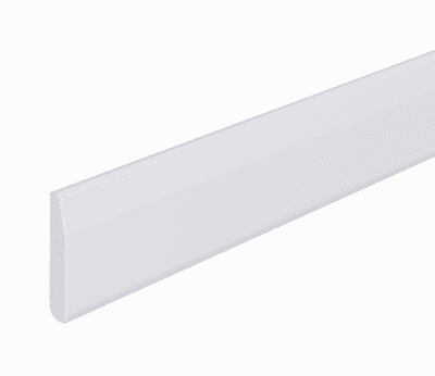 White Primed Skirting Board 15x96mm Paint-Ready 2.4m