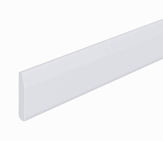 White Primed Skirting Board 15x96mm Paint-Ready 2.4m