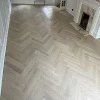 Witley Herringbone Oak Flooring 15x120mm Brushed & UV-Oiled H1016A