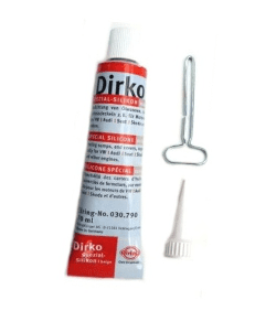 Rocker outlet gasket sealant