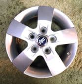  FIAT alloy wheel, 5 stud 16"