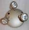 12V caravan motorhome movable triple ceiling light