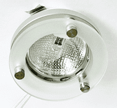 12v Glass Disc Downlight 10W motorhome caravan camper
