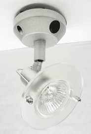 12v Lightweight Silver Coloured Halogen Swift Light