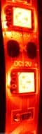 12V WATERPROOF LED STRIP RED LIGHT 36 LEDS 60CM