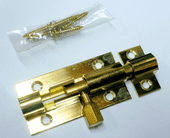 2" Brass Necked Barrel Bolt