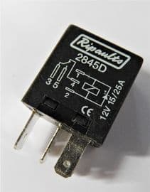 5 Pin automotive type 25Amp 12v MICRO relay ALT/RY2845R/RE2290-09 (Resistor Protected)