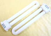 9 WATT FLUORESCENT "U TUBE FOUR PIN CARAVAN MOTORHOME PAIR