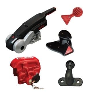 Set Antifurto Alko AKS 3004 - Giunto Sicurezza Per Rimorchi, Con Protezione E Pallina - Foto 3