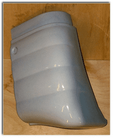 Autocruise Elephants Foot  / end cap O/S Grey