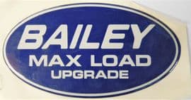 Bailey max load  upgrade sticker/ decal