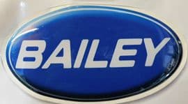 BAILEY resin caravan sticker/ decal