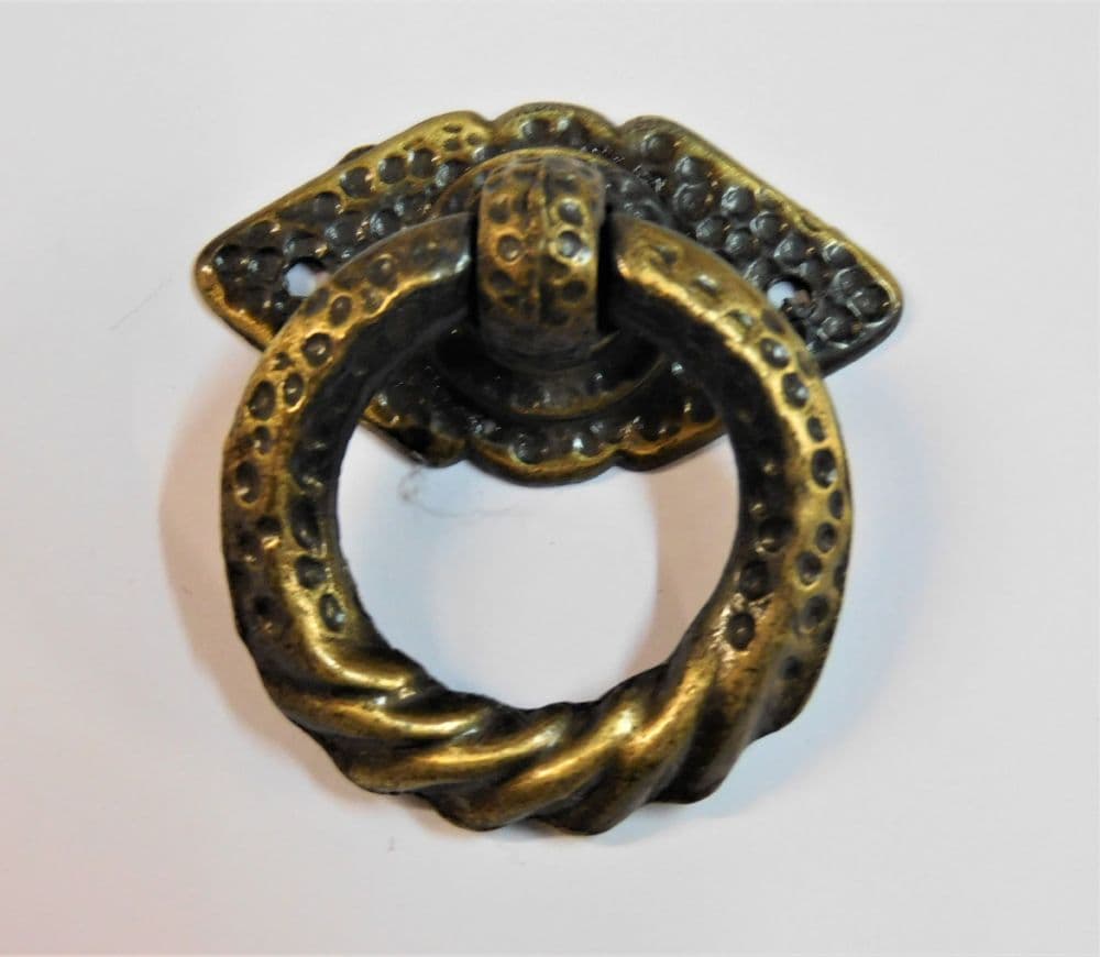 Bedroom Kitchen cupboard drawer 6x drop ring handle