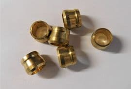 Brass gas olives 8mm