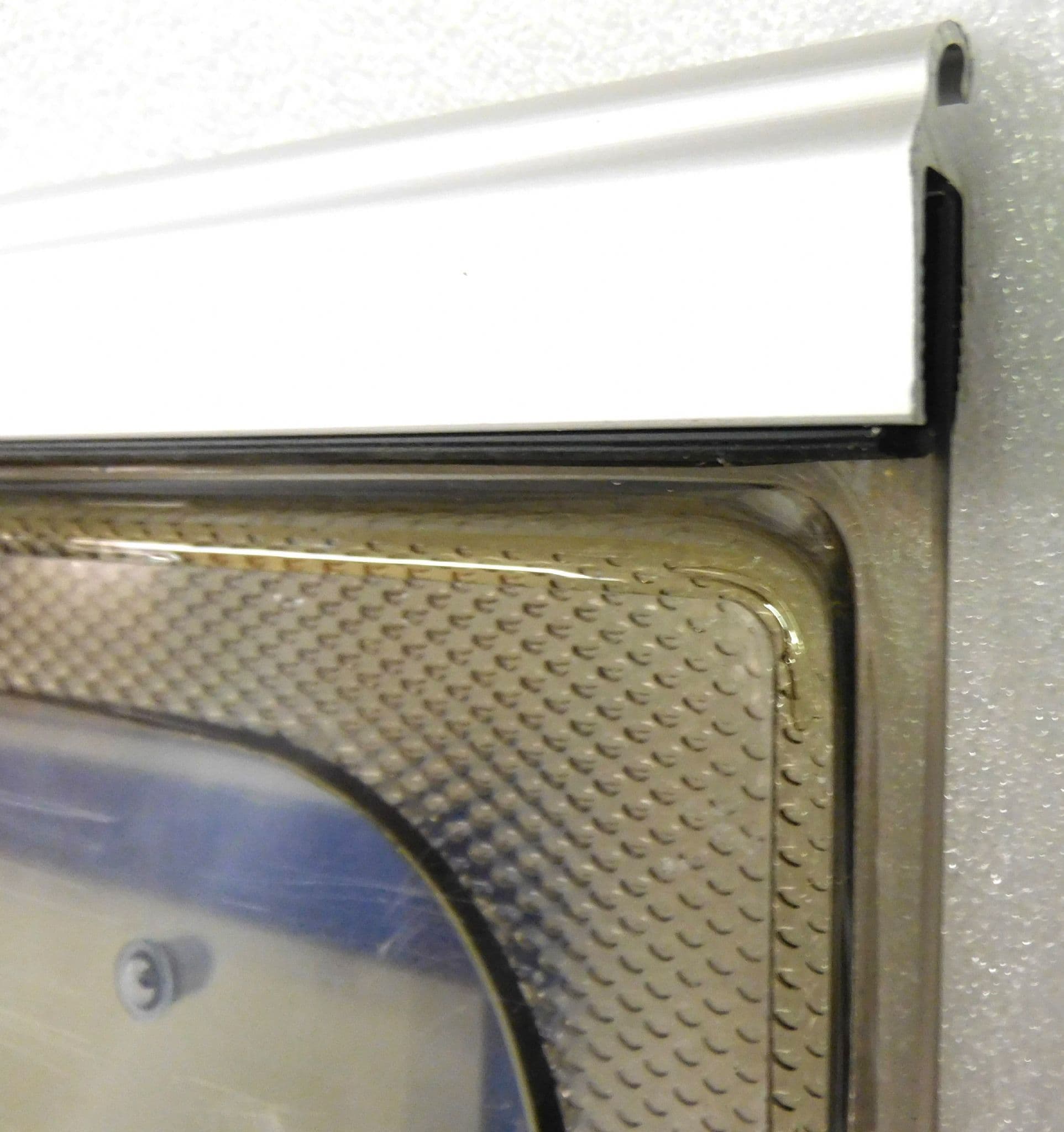 C I motorhome window raised diamond pattern edging
