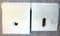 C10 White 2 section door hinge 73045 /2