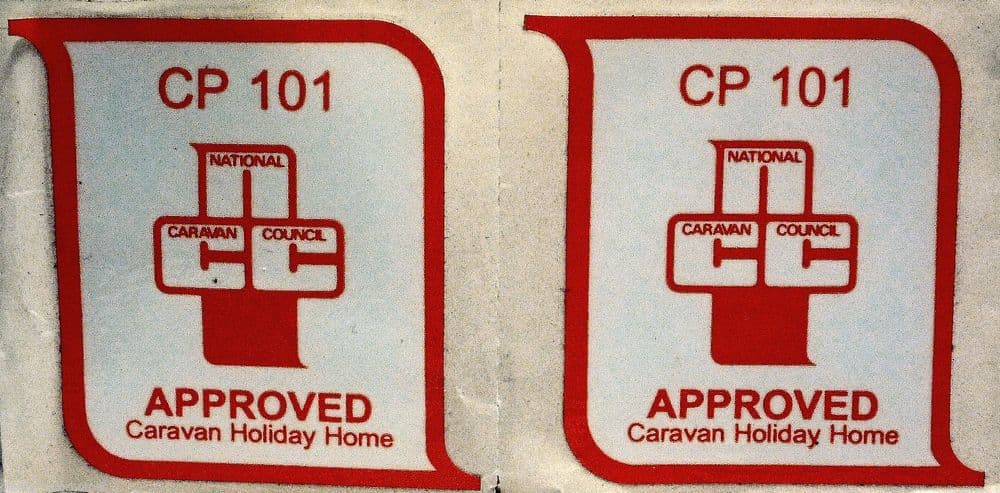 Caravan approved stickers/decals