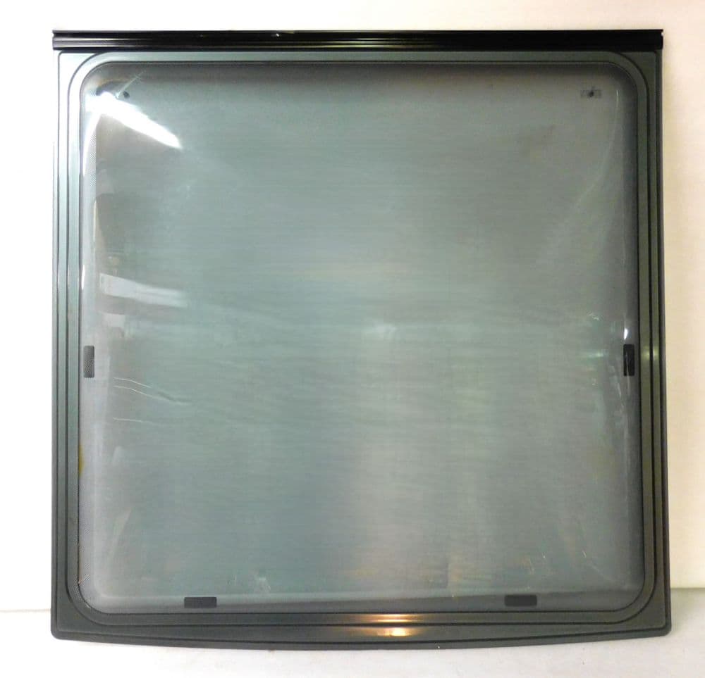 Caravan front centre polyplastic window 880 x 890mm