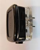 Caravan Motorhome 2 Pin 125V 15A Plug  brown