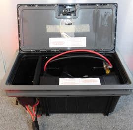 Caravan Motorhome campervan battery box grey door BB5