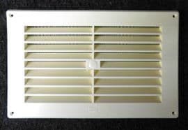 Caravan motorhome door vent CREAM