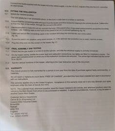 CARVER P4 Instructions part 2