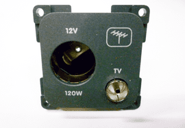 CBE 12V  AUTO AND TV AERIAL SOCKET