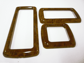 CBE electrical walnut colour replacement X3 covers