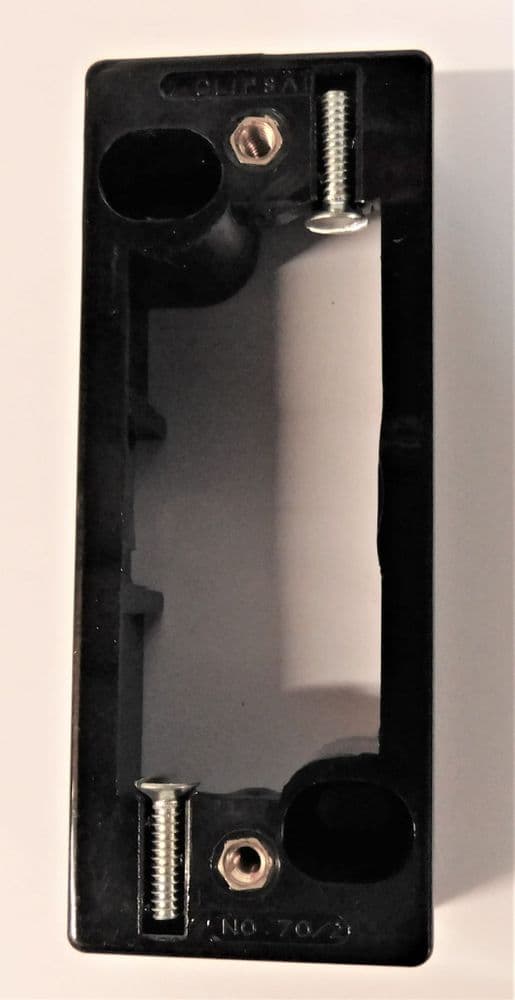 Clipsal Electrical black architrave mount box large