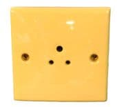 Clipsal electrical single gang socket  Honey