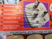 Clipsal electrics 13A 3 pin plug