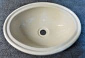 Coachman small cream oval sink
