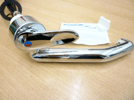 Comet 'Florenz' Smev sink tap HOT & COLD Microswitched.