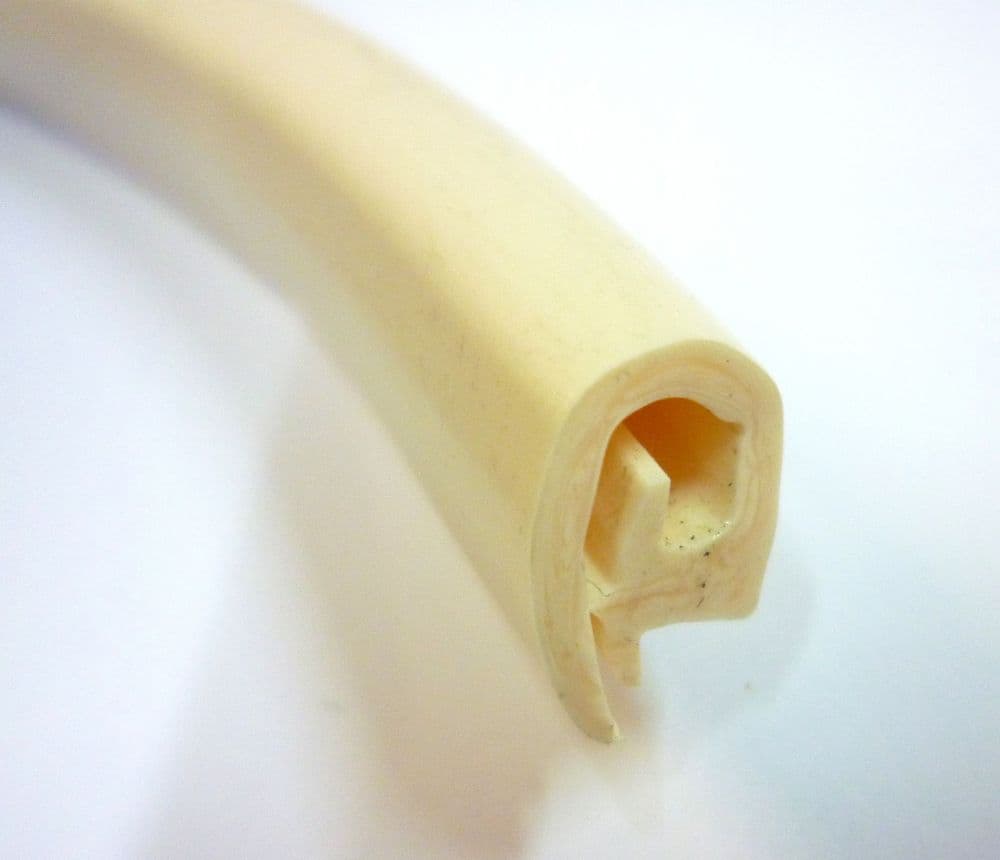 Cream Rubber door seal Motorhome caravan camper