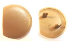 Dark beige screw block covers bc5