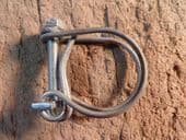 Double wire hose clamp  / hose clips