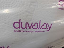 DUVALAY   Single bunk  mattress  motorhome caravan