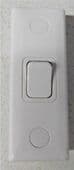 EDDISON  12v  white single architrave switch campervan boat motorhome