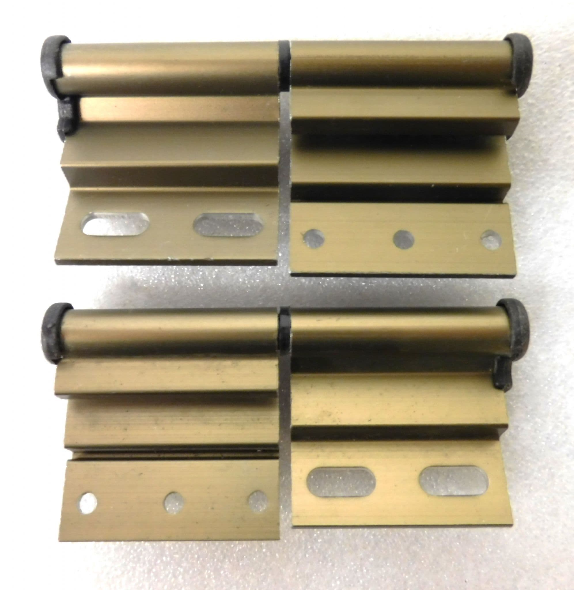 ELLBEE Motorhome gas locker door hinges bronze pair