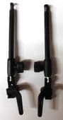 Ellbee window arms black 6.5 cm