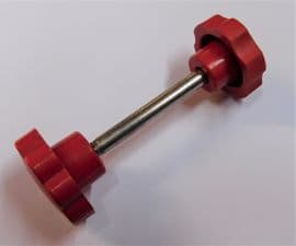 FIAMMA Bike rack  kit, red knob