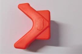 Fiamma bike rack V rail end cap pair FC2