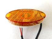 FIEM amber oval marker light motorhome caravan