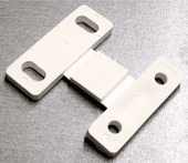 Fixed Window Brackets White/ Black (Pack of 5)