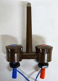 Fold Down Tap Brown Hot/Cold Switched