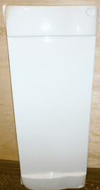 Gas locker door surround White