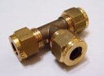 Gas Tee Coupling 8mm