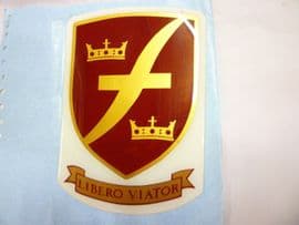 GENUINE FLEETWOOD  MOTORHOME CAMPER STICKER DECAL RAISED RESIN LIBERO VIATOR