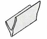 Inner Side & Roof Joint Trim / Flexible cornice