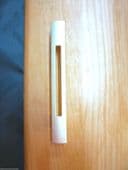 KITCHEN DRAWER CUPBOARD HANDLE SATIN CHAMPAGNE PACK 6 MODERN FURNITURE HANDLES